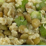 Lentils and Quinoa