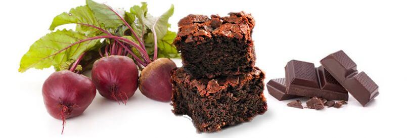 Dark Chocolate Cherry Beet Brownies